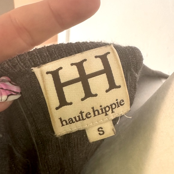 Haute Hippie Beaded Sweater Dress - Picture 5 of 5